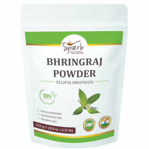 Spierb 100% Pure Bhringraj Powder Natural Hair Mask Paste
