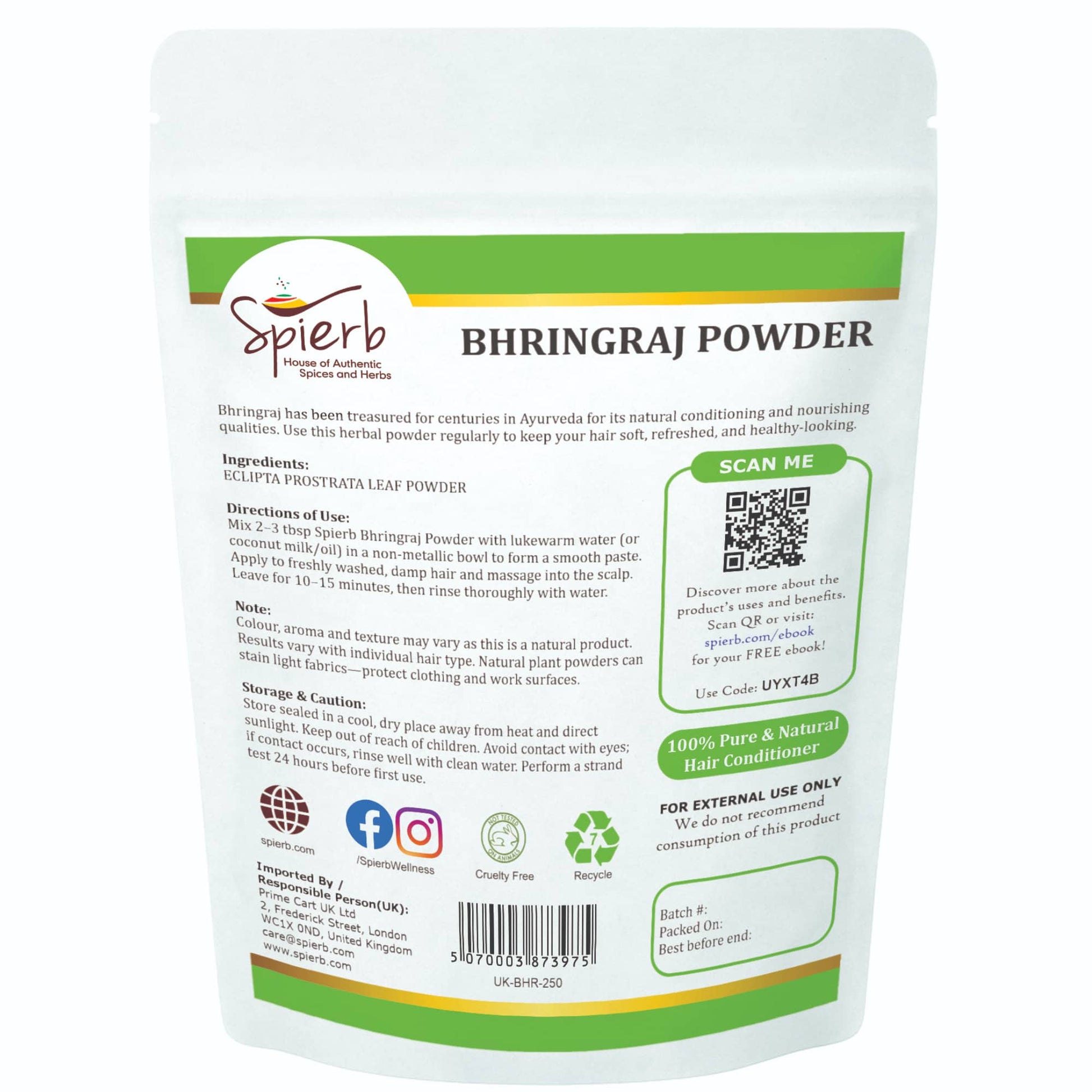 Spierb Bhringraj Powder