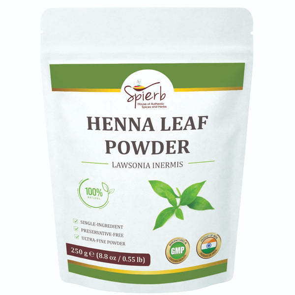 Spierb 100% pure henna powder pouch for natural hair colouring
