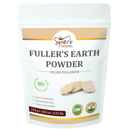 Spierb Fuller's Earth Powder (Multani Mitti) - 250g - Front Pouch