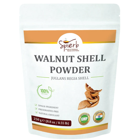 Spierb Walnut Shell Powder - 250g - Front Pouch